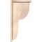 Ekena Millwork Crestline Smooth Corbel w/Backplate, Douglas Fir, 5 1/2"W x 12"D x 24"H COR06X12X24CRE01SDF - alternate 2